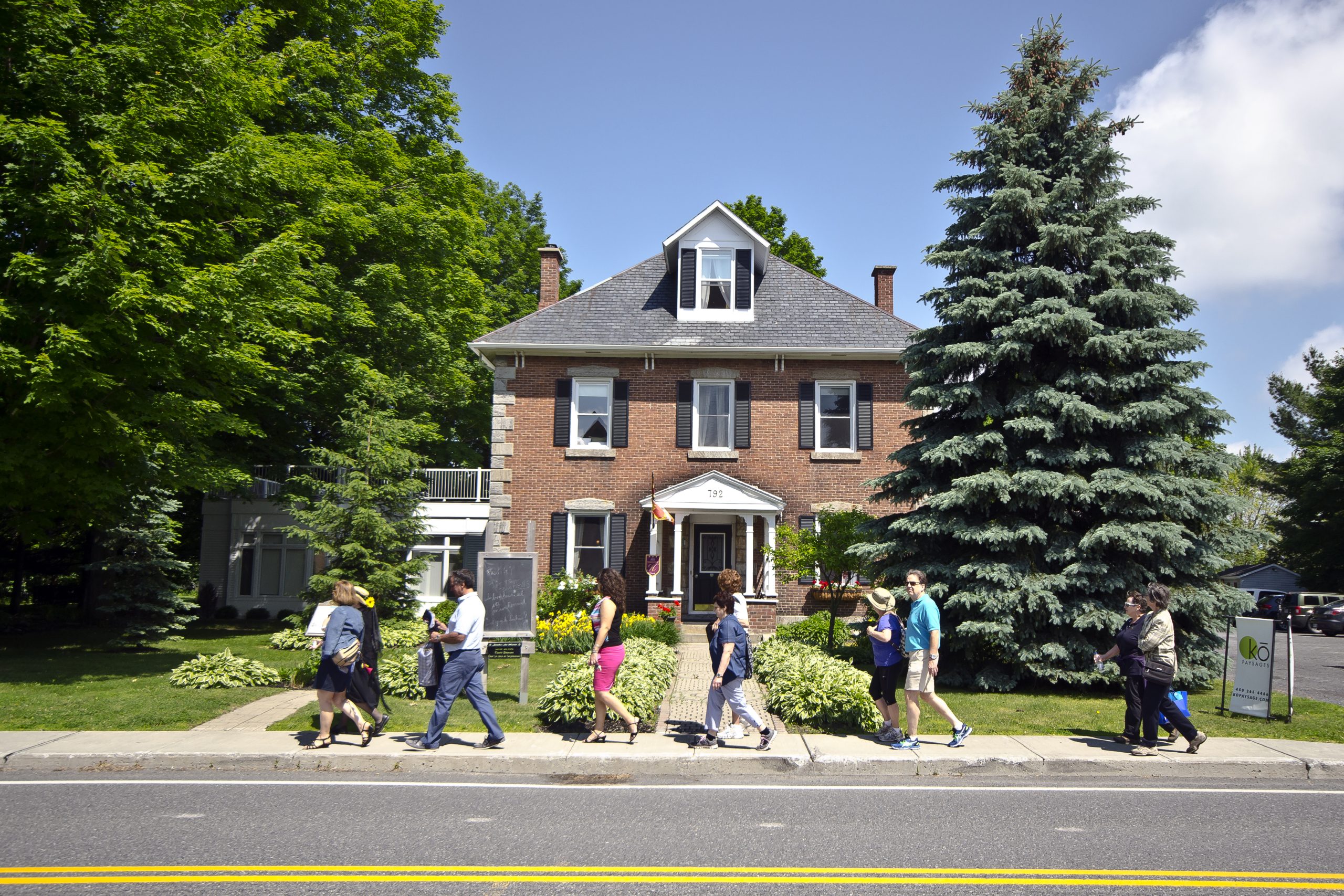 50e Bromont vieux village